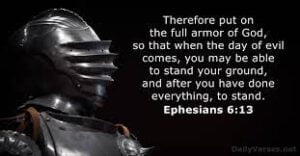 Read more about the article Warriors Always Keep Their Armor On